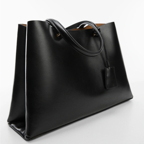 Mango Shopper bag with dual compartment - Picture 1 of 5